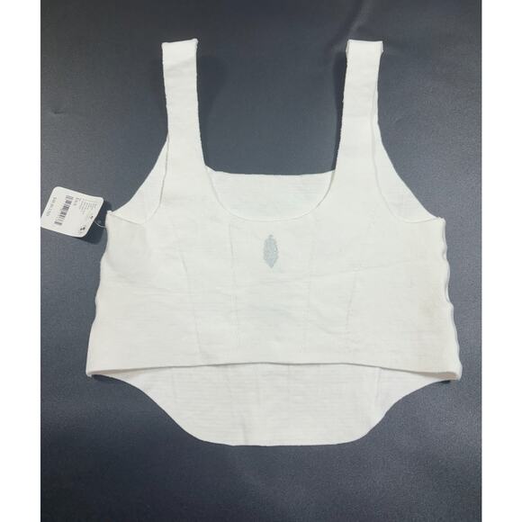 Intimately Free People NWT with flaw Seamless Cami In White Size XS/S - Picture 2 of 4